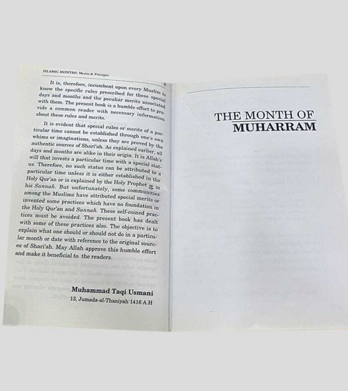 Islamic Months